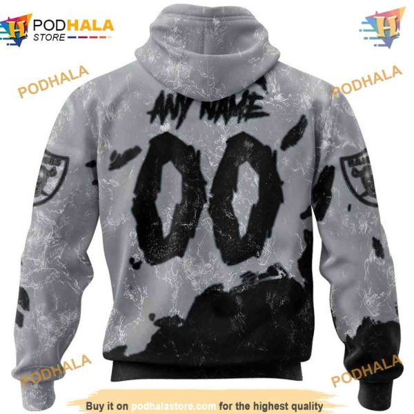 Las Vegas Raiders NFL Hoodie 3D, Devil Eyes NFL Merchandise