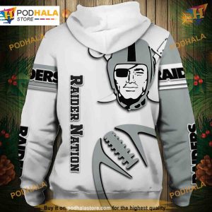 Las Vegas Raiders NFL Hoodie 3D Graphic Affordable NFL Apparel 2