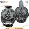 Las Vegas Raiders NFL Hoodie 3D, Pumpkin Skull NFL Merchandise Print