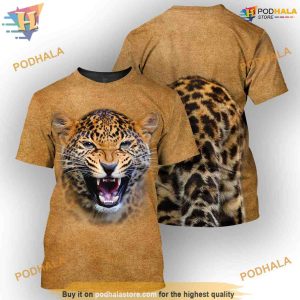 Leopard Animal Costume Full All Over Printed 3D Hoodie Sweatshirt 2