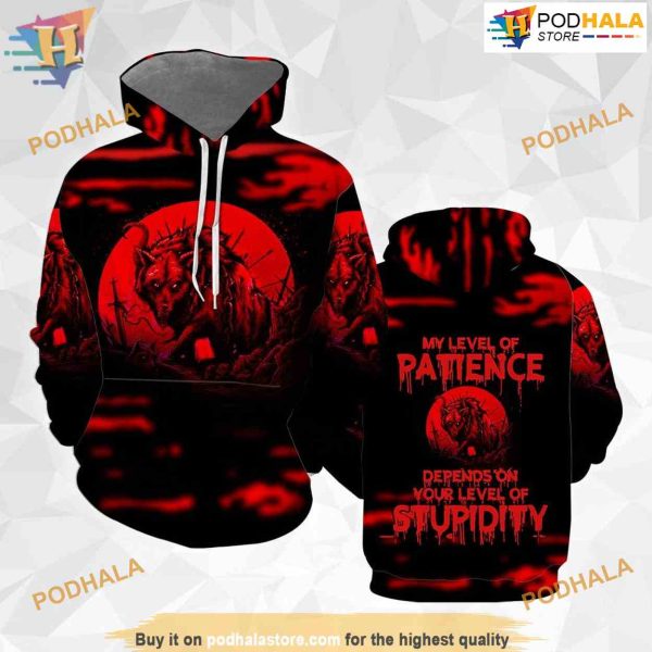 Limited Edition Halloween All Over Printed 3D Hoodie Sweatshirt