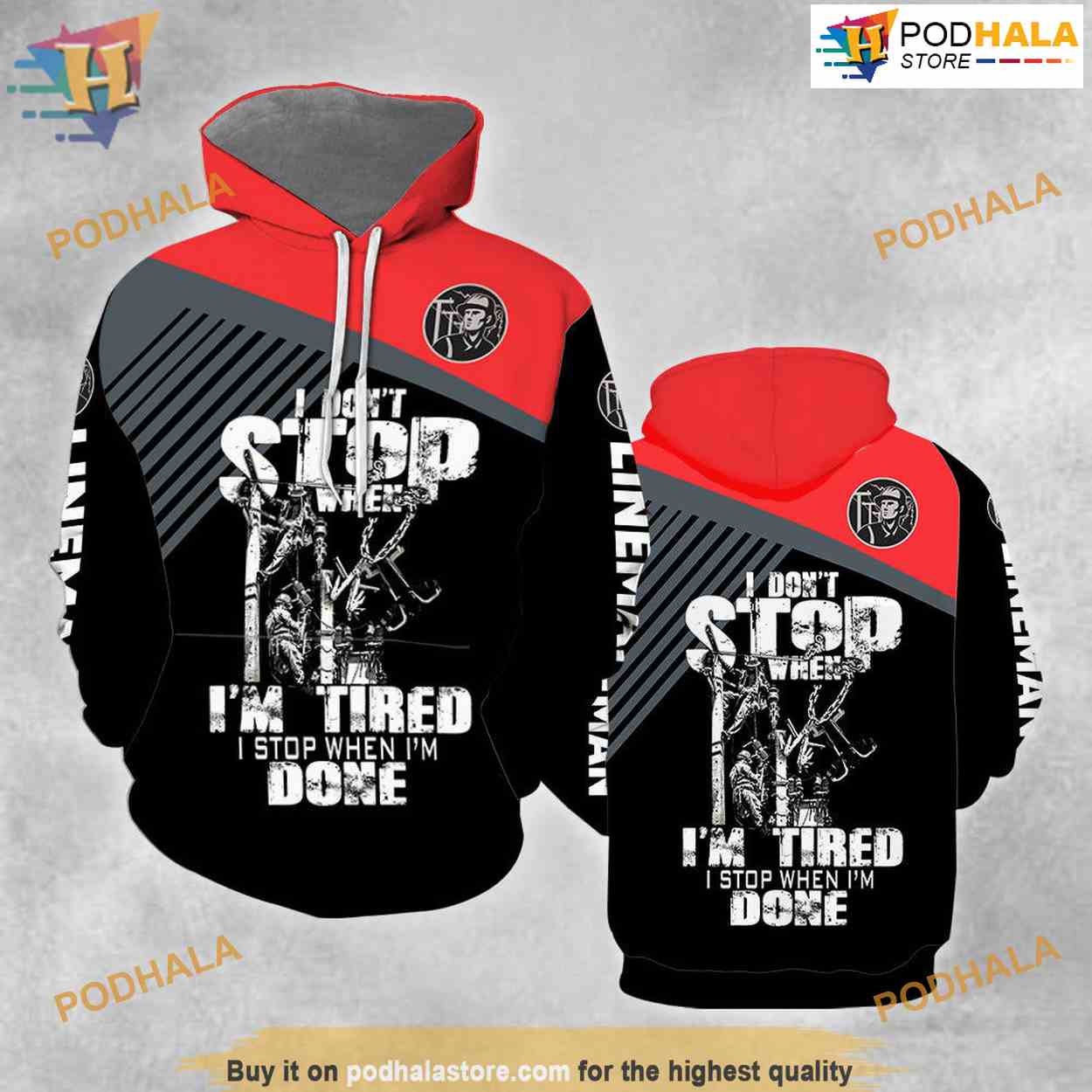Lineman Just The Tip All Over Printed 3D Hoodie Sweatshirt Lineman Just The Tip All Over Printed 3D Hoodie Sweatshirt