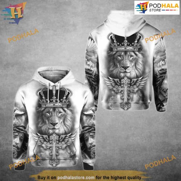 Lion King All Over Printed 3D Hoodie Sweatshirt
