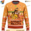 Lion King Pumba Ugly Christmas Sweater, Family & Friends Funny Festive Wear