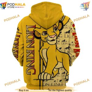 Lion King Simba Disney 3D Hoodie Trending Gifts 3