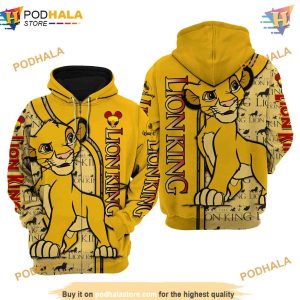 Lion King Simba Disney 3D Hoodie Trending Gifts 4