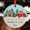 Long Distance Friendship 2023 Ornament, Personalized Best Friend Gift