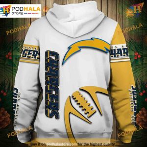 Los Angeles Chargers 3D Hoodie Graphic Sweatshirt NFL Merchandise 2