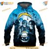 Los Angeles Chargers 3D Hoodie, Halloween Horror Night Gift