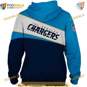 Los Angeles Chargers 3D Hoodie Long Sleeve Pullover New Season 2