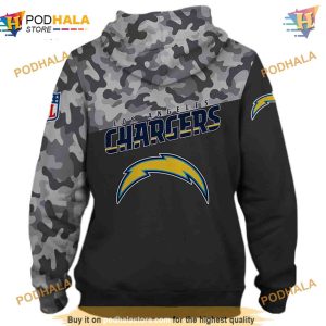 Los Angeles Chargers Military 3D Hoodie New Season Apparel 2