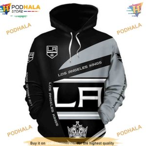 Los Angeles Kings 3D Hoodie Hooded Long Sleeve Fan Gifts 1