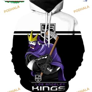 Los Angeles Kings 3D Hoodie Ultra cool Long Sleeve Fan Apparel 1