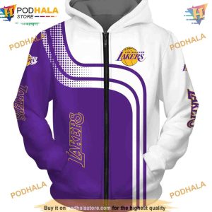 Los Angeles Lakers 3D Hoodie, Cheap Basketball Sweatshirt for Fans