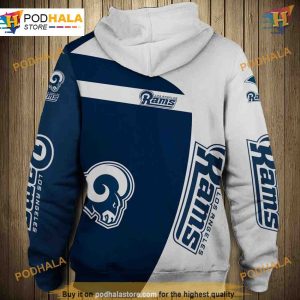 Los Angeles Rams 3D Hoodie Gift NFL Fan Sweatshirt 2