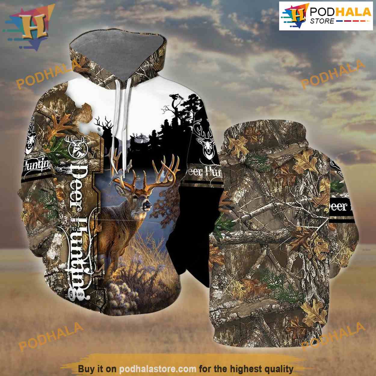Love Hunting Camo All Over Printed 3D Hoodie Sweatshirt Love Hunting Camo All Over Printed 3D Hoodie Sweatshirt