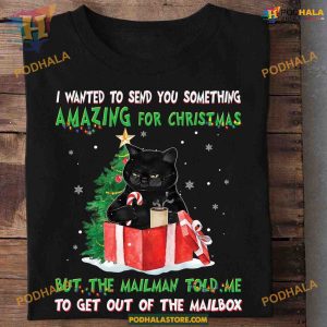 Mailbox Christmas Joke Tee, Funny Christmas Gift Ideas