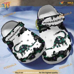 Mamasaurus Classic Crocs Clogs, Funny Christmas Birthday Gifts