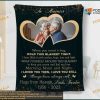 Memorial Blanket Loss of Husband, Sympathy Gifts, Custom Photo Blanket