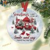Memorial Red Cardinal Family Christmas Ornaments