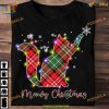 Meowy Christmas Decoration Shirt, Funny Xmas Gifts