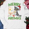 Merry Artmas Cat Painting Christmas Shirt, Matching Family Christmas Shirt