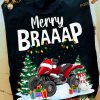 Merry Braaap Motorcycle Xmas Shirt, Family Christmas Shirt Ideas