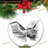 Merry Christmas 2023 Ceramic Ornament, Personalized Family Friends Keepsake