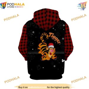 Merry Christmas Tigger Disney 3D Hoodie Trending Apparel 4