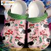Merry Corgimas Christmas Patterns Corgi Crocs, Funny Xmas Gifts