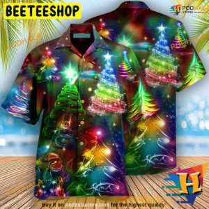 Merry Everything Xmas Hawaiian Shirt, Santa Hawaiian Shirt