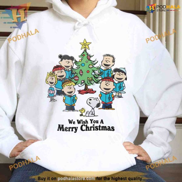 Merry Retro Peanuts Hoodie Snoopy’s 90s Christmas Look, Creative Xmas Gifts