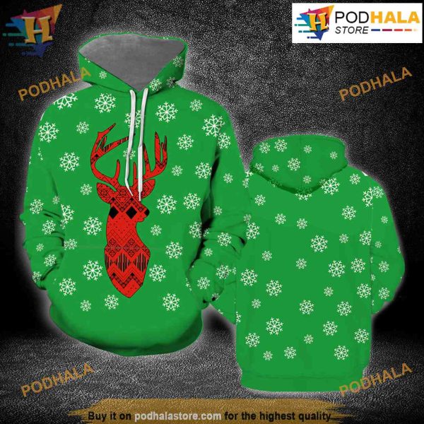 Merry Xmas 3D Funny Hoodie Christmas, Best Family Christmas Gifts