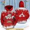 Merry Xmas Mickey 3D Print Hoodie, Funny Xmas Gifts