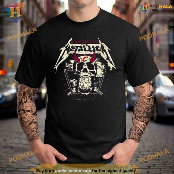 Metallica We Don’t Give A Shit Cleveland Cavaliers Shirt For Women Men