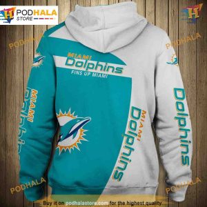 Miami Dolphins NFL Hoodie 3D Affordable NFL Merchandise for Fans 2