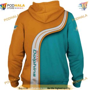 Miami Dolphins NFL Hoodie 3D Cute NFL Merchandise Pullover 2