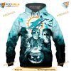 Miami Dolphins NFL Hoodie 3D, Halloween Horror NFL Apparel
