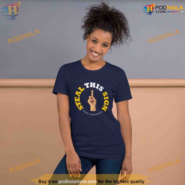 Michigan Sign Stealing Shirt, Trending Football Fan Tee, Go Blue