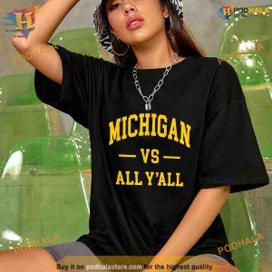 Michigan vs All Yall Throwback Design Classic Shirt