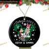 Mickey & Minnie 2023 Custom Couple's Christmas Ceramic Ornament