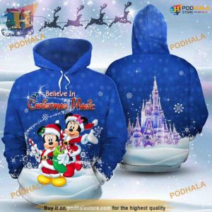 Mickey Minnie Magic Xmas Hoodie, Funny Christmas Gift Ideas