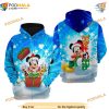 Mickey Mouse Blue Christmas Disney 3D Hoodie, Exclusive Gifts