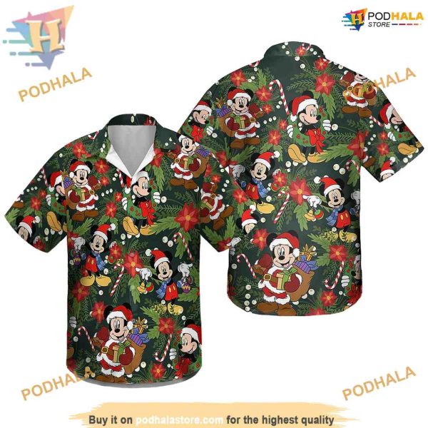 Mickey Mouse Hawaiian Shirt, Mickey Mouse Gifts For Women Men
