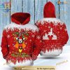 Mickey Reindeer Xmas 3D Hoodie, Funny Xmas Gifts