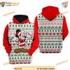 Mickey Santa Christmas Disney 3D Hoodie, Essential Disney Apparel
