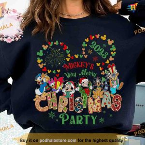 Mickey's Very Merry Christmas Party 2023 Shirt, Disneyland Vacation Gift