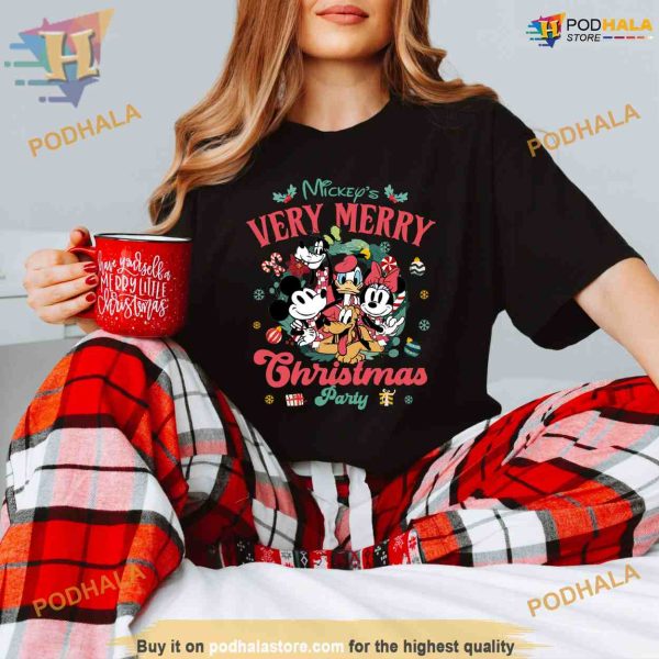 Mickey’s Very Merry Christmas Party 2023 Shirt, Great Christmas Gifts For Mom