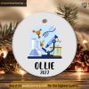 Microbiology Theme Personalized Ornament, Custom Christmas Gifts