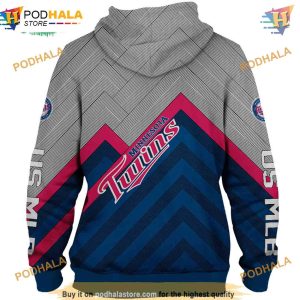 Minnesota Twins 3D Hoodie Affordable Baseball Sweatshirt for Fans 2